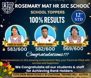 Read more about the article School Toppers 2025-2026 XII