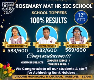 Read more about the article School Toppers 2025-2026 XII